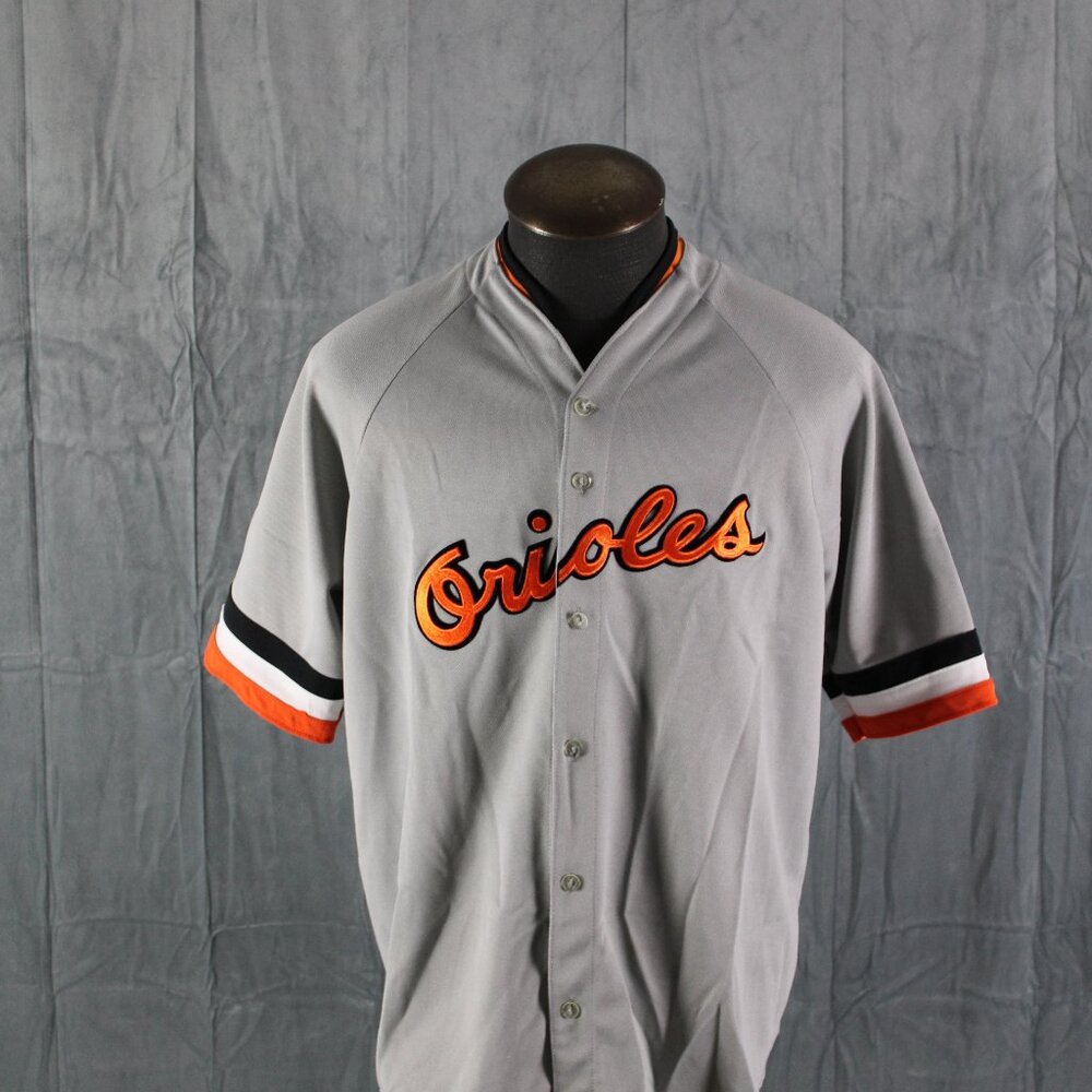 Baltimore Orioles Jersey (VTG) - Away Grey Jersey by CCM - Men's Extra-Large